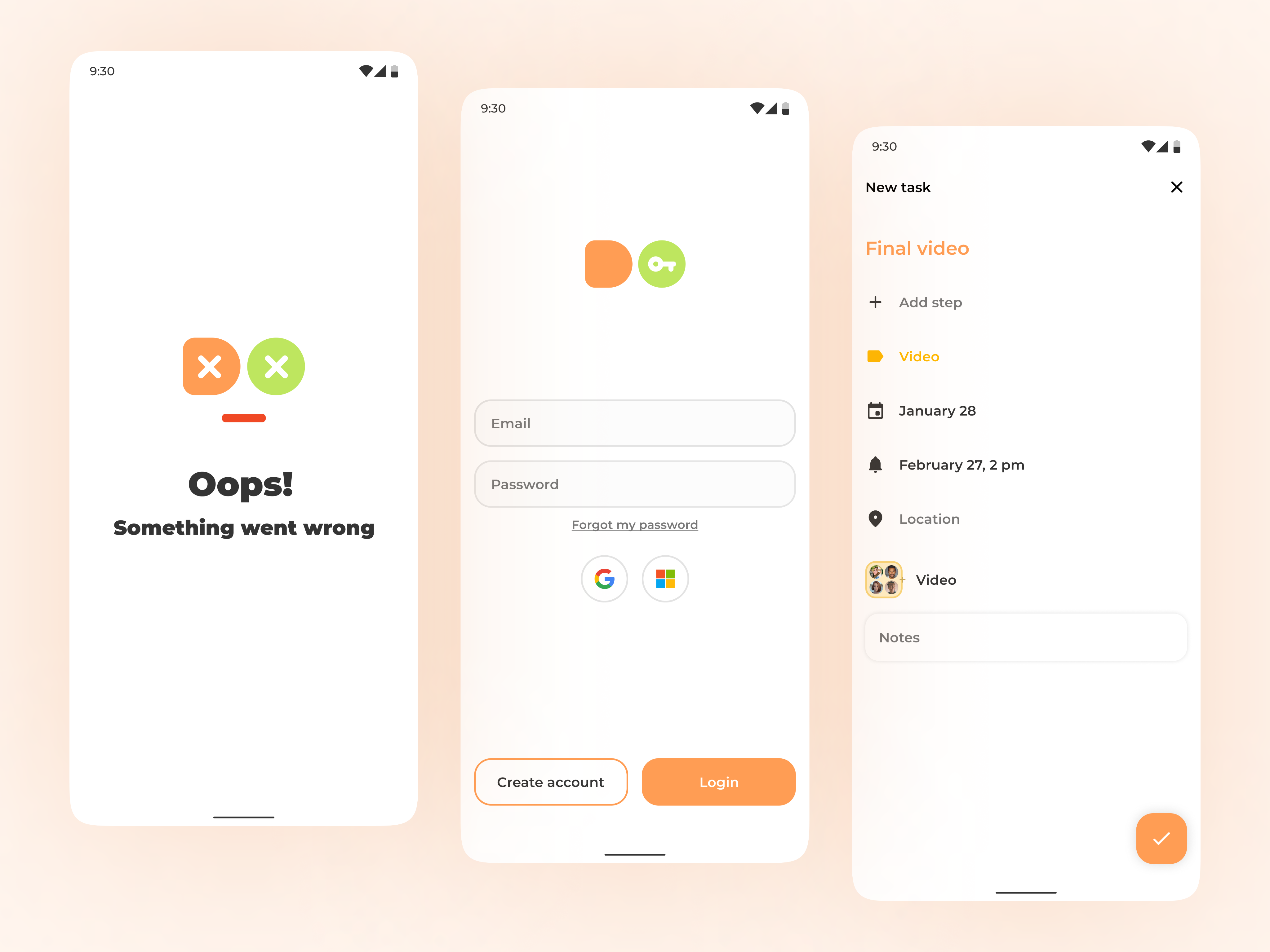 Anders brand wordmark in white placed on top of an image of a modern interior design.