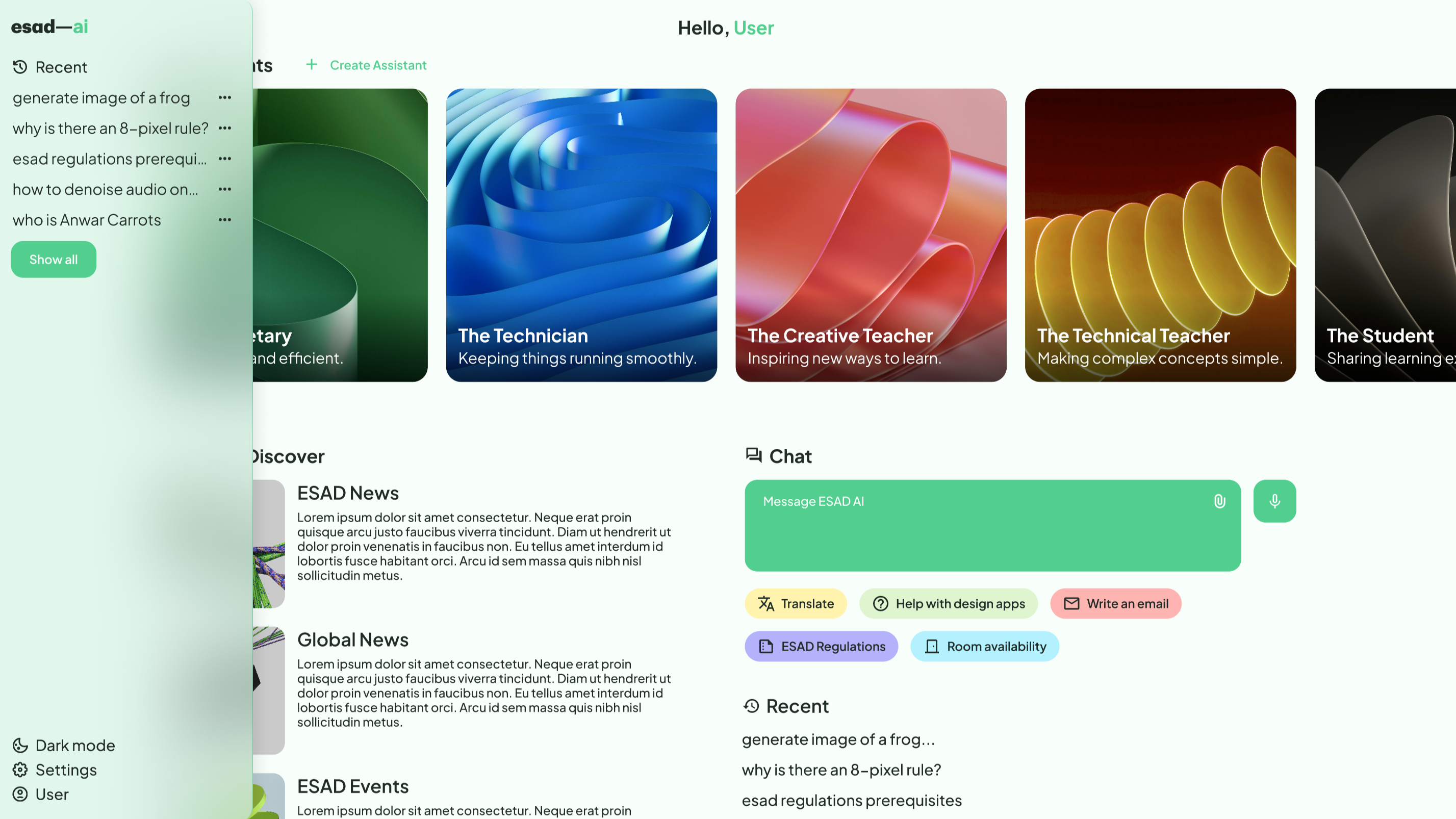 Anders brand wordmark in white placed on top of an image of a modern interior design.