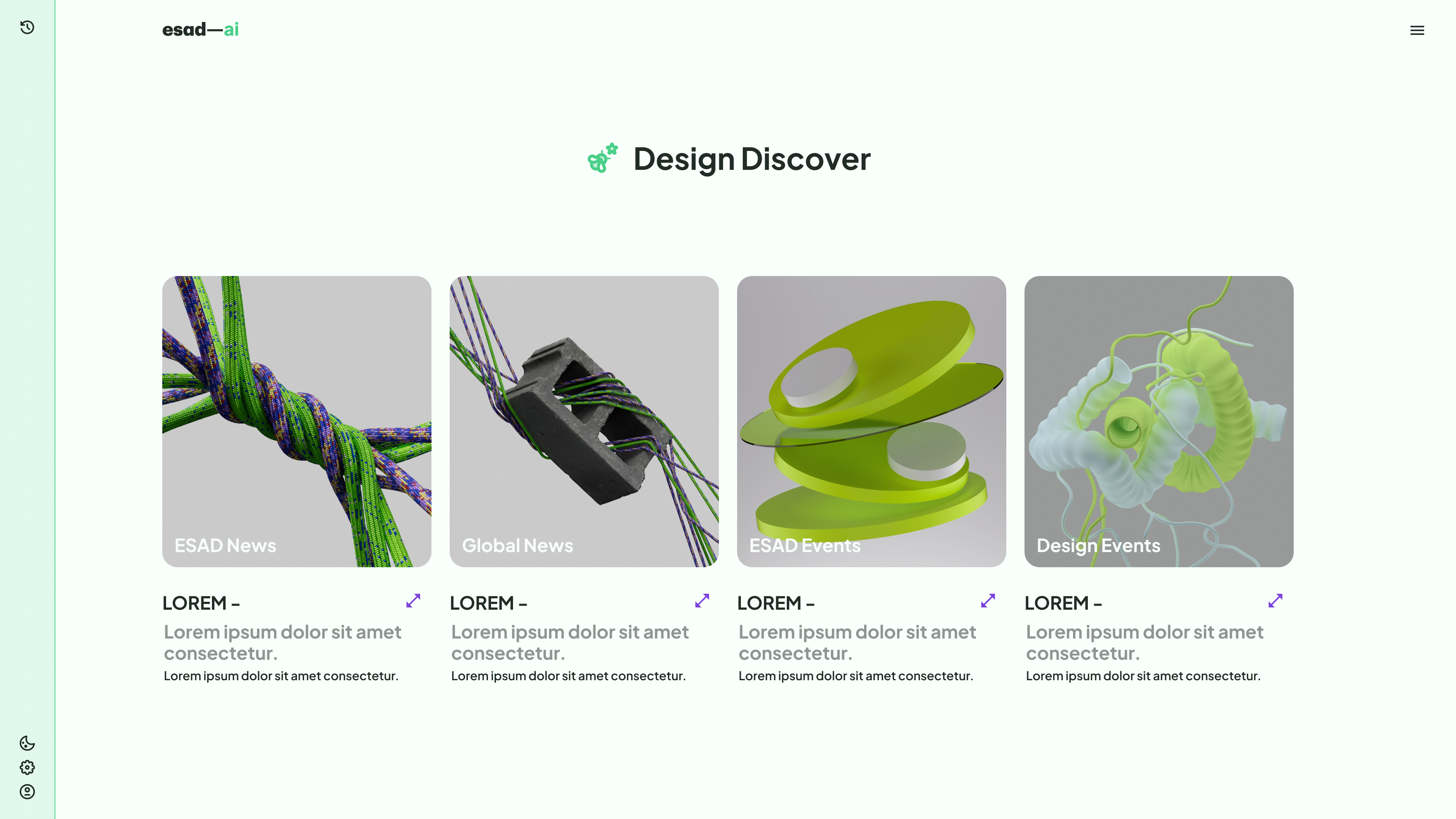 Anders brand wordmark in white placed on top of an image of a modern interior design.